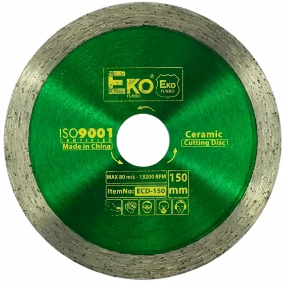 صفحه سرامیک بر 150میلی متر اکو مدل ECD-150